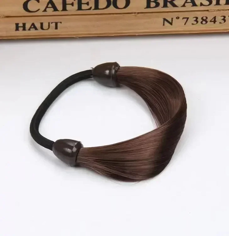 1Pc Invisible Seamless Ponytail Headband Hair Band Rubber Bands Women Girls High Elastic Hair Ropes Hair Headdress