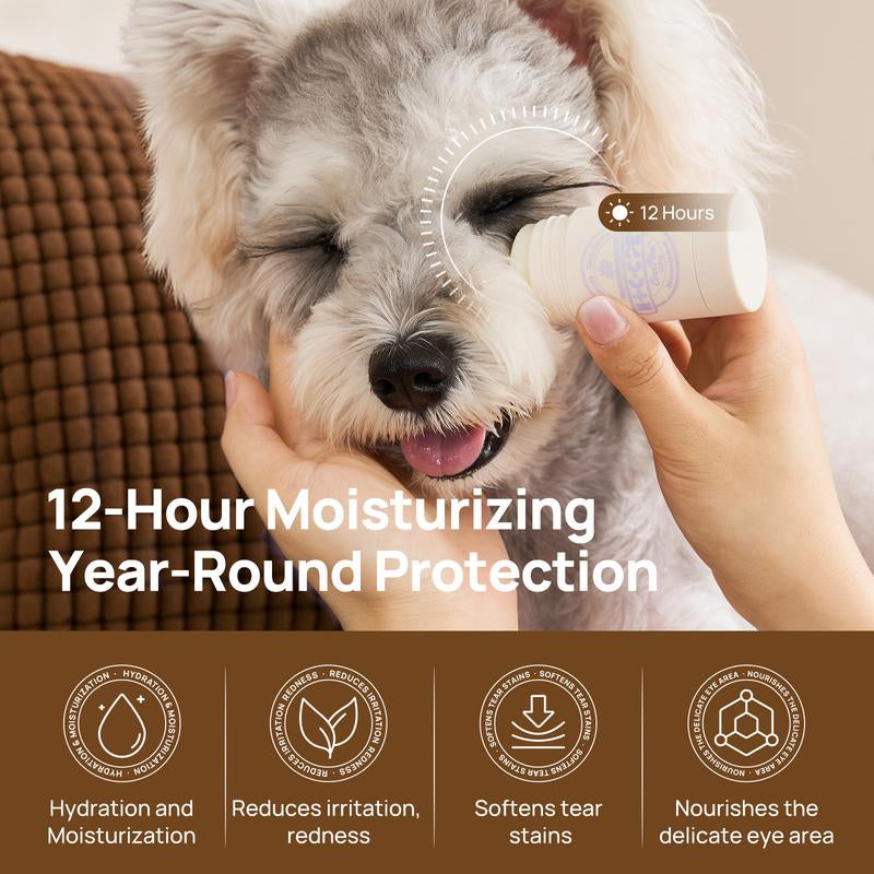 【Falldealsforyou】Hicc Pet Tear Stain Eye Balm Butter for Dogs Gently Lifts Tear Stains Coconut Oil Cleanses, Soothes, and Hydrates the Area around Your Pet'S Eyes for a Brighter Comfortable, and Stain-Free #Petlife