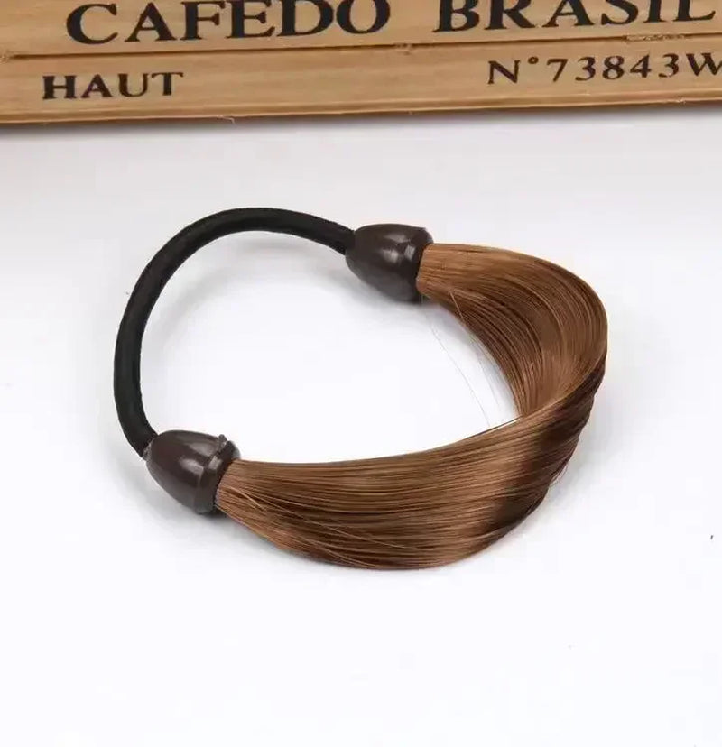 1Pc Invisible Seamless Ponytail Headband Hair Band Rubber Bands Women Girls High Elastic Hair Ropes Hair Headdress