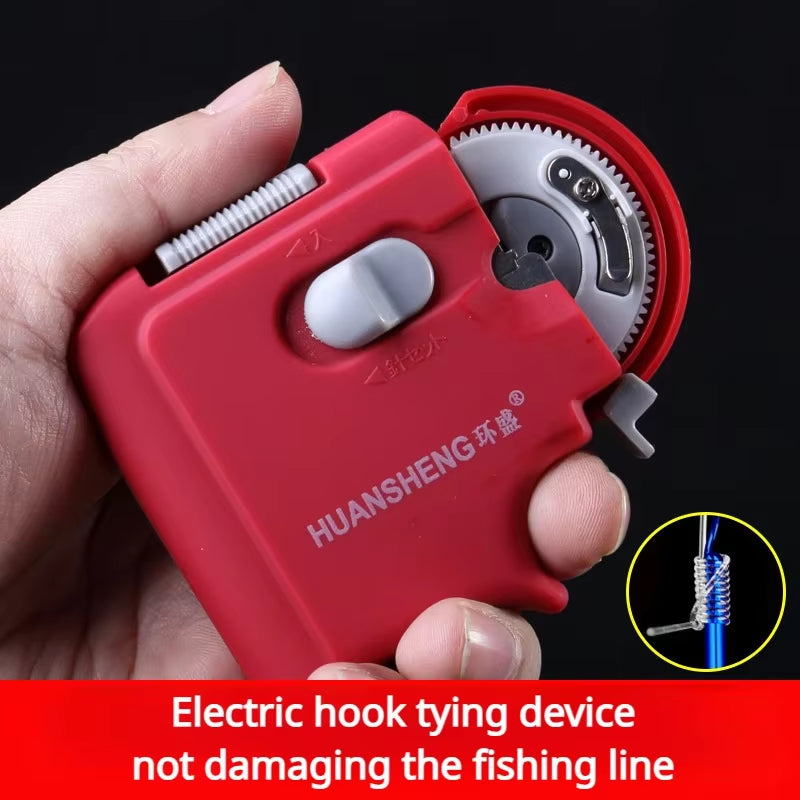 Electric Hook Tying Device, Fully Automatic and Fast Fishing Hook Tying Device, Fishing Knot Tying Device, Fishing Gear