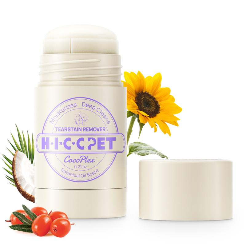 【Falldealsforyou】Hicc Pet Tear Stain Eye Balm Butter for Dogs Gently Lifts Tear Stains Coconut Oil Cleanses, Soothes, and Hydrates the Area around Your Pet'S Eyes for a Brighter Comfortable, and Stain-Free #Petlife