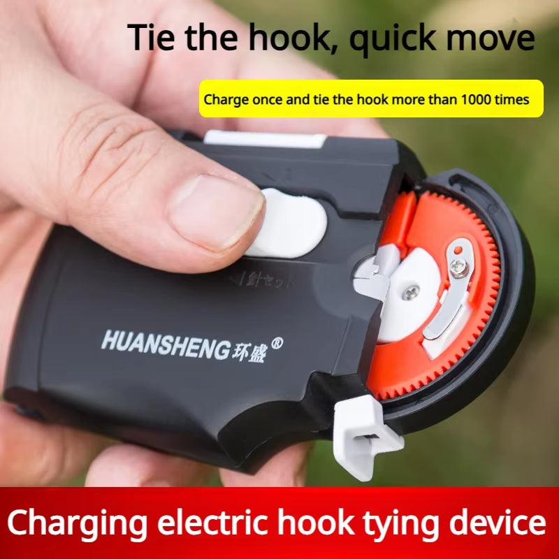 Electric Hook Tying Device, Fully Automatic and Fast Fishing Hook Tying Device, Fishing Knot Tying Device, Fishing Gear
