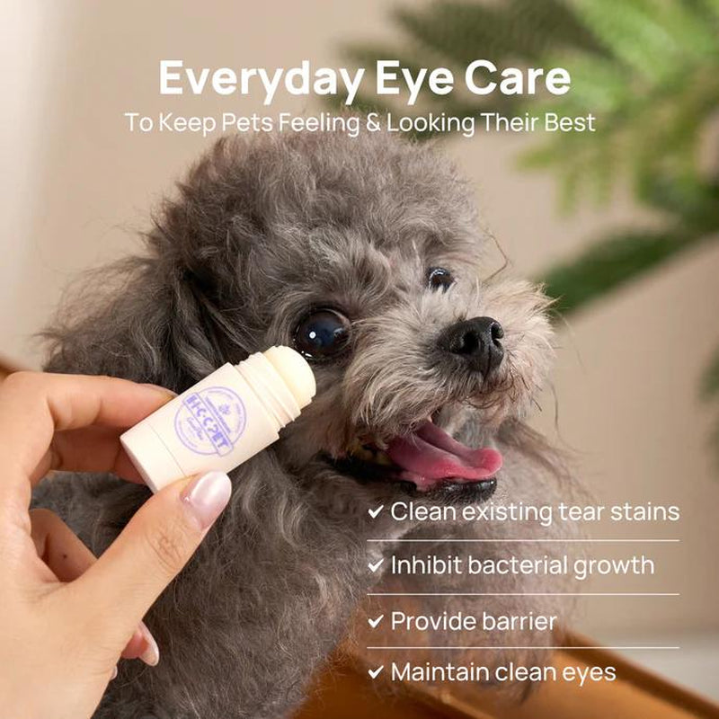 【Falldealsforyou】Hicc Pet Tear Stain Eye Balm Butter for Dogs Gently Lifts Tear Stains Coconut Oil Cleanses, Soothes, and Hydrates the Area around Your Pet'S Eyes for a Brighter Comfortable, and Stain-Free #Petlife