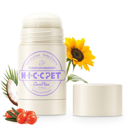【Falldealsforyou】Hicc Pet Tear Stain Eye Balm Butter for Dogs Gently Lifts Tear Stains Coconut Oil Cleanses, Soothes, and Hydrates the Area around Your Pet'S Eyes for a Brighter Comfortable, and Stain-Free #Petlife